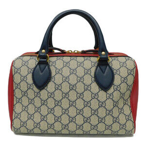 Gucci Blue handbag red Supreme GG bag Navy